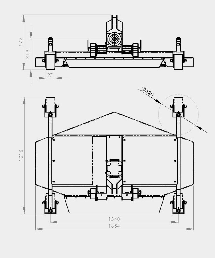 AŽR-169 Rotační žací stroj
